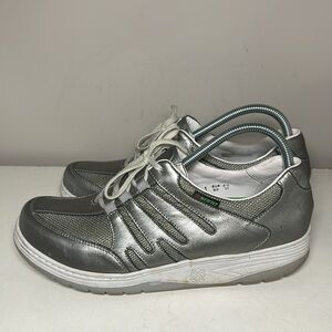 Sano by Mephisto silver and white Athletic Shoes